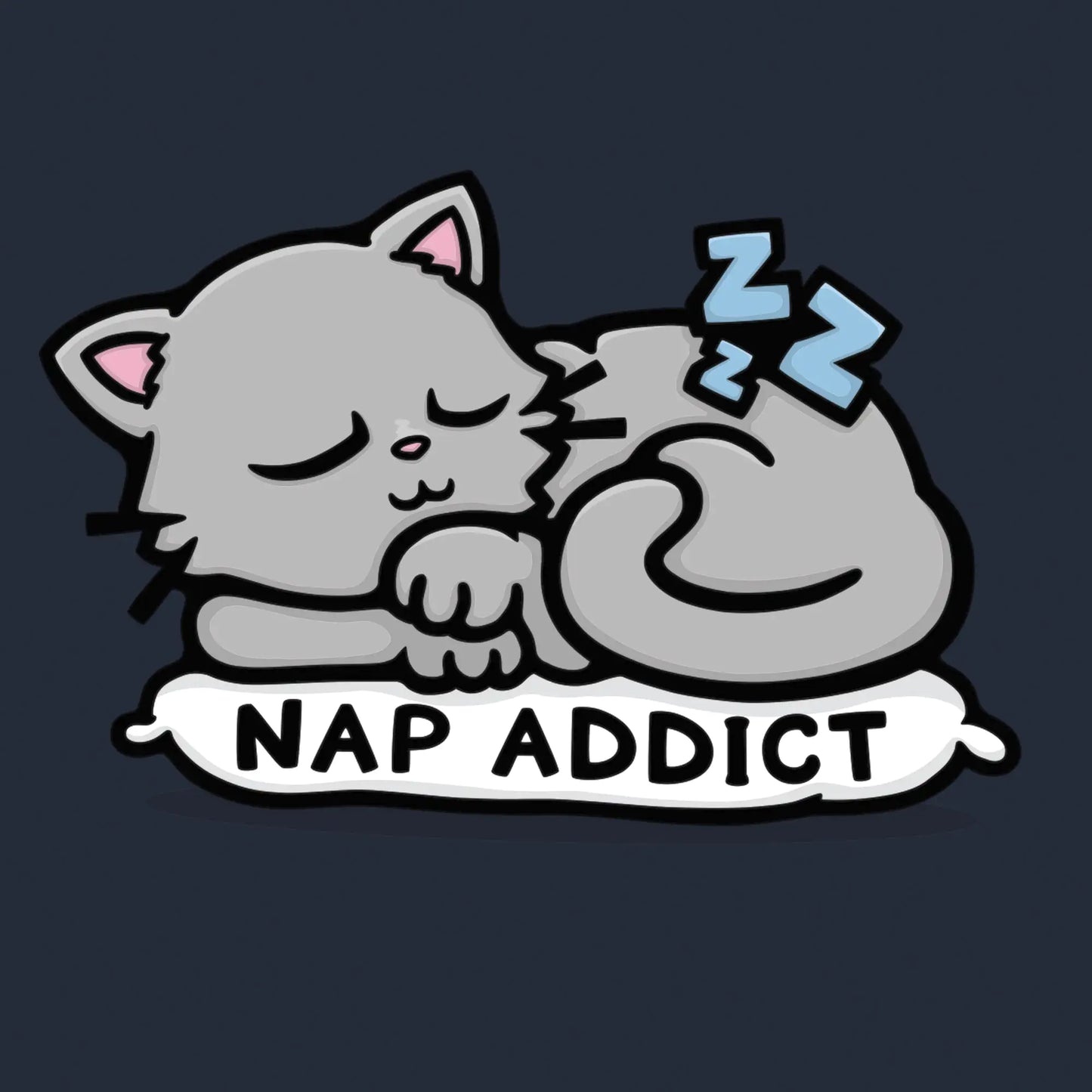 Nap Addict Cat Shirt