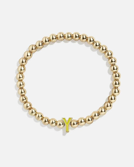 Initial Bracelet Set