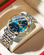 Golden And Blue Surface