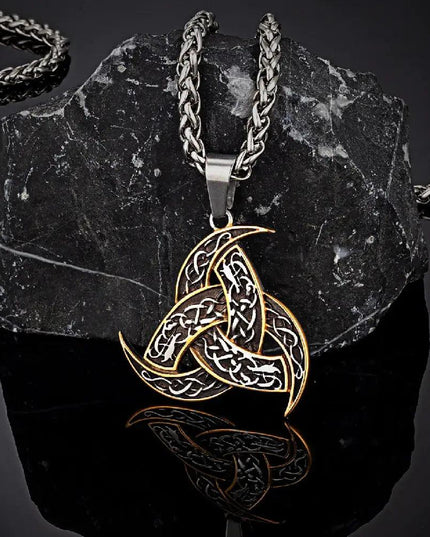 Antique Viking Pendant Necklace