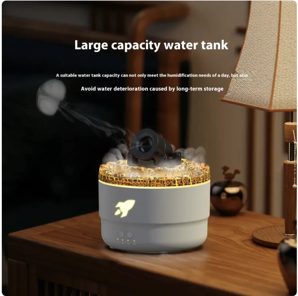 New Flame Aromatherapy Humidifier Super Large Spray Volume