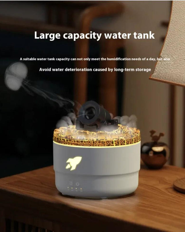 New Flame Aromatherapy Humidifier Super Large Spray Volume