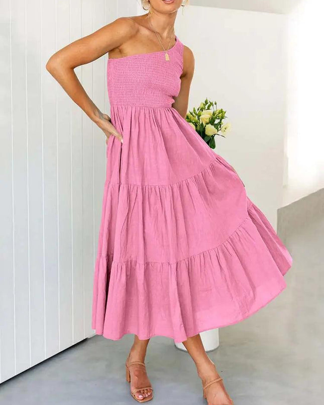 Casual Party Robe Sundress A-line Dress