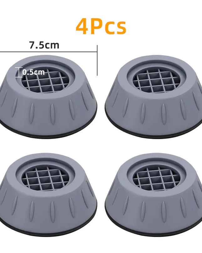 Anti Vibration Rubber Legs Silent Skid Raiser