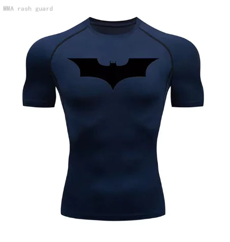 Long Sleeve Compression Batman T-Shirt