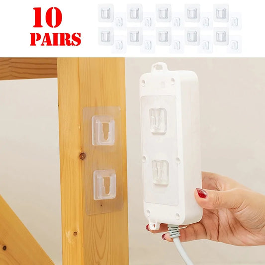 Double-Sided Adhesive Wall Hooks Hanger