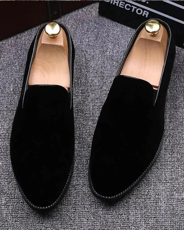 Red Bottom Suede Loafers