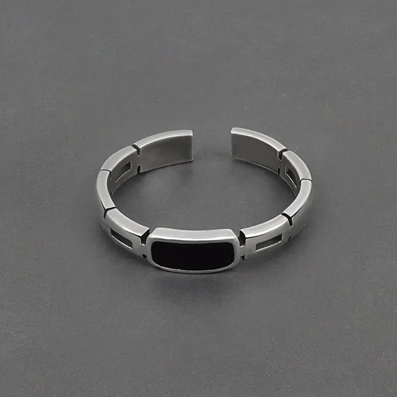 Adjustable Silver Finger Ring