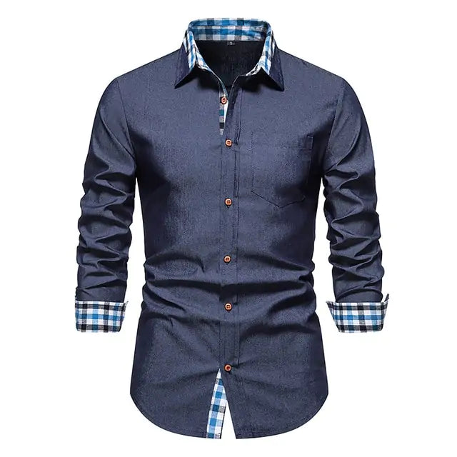 Patchwork Formal Shirts