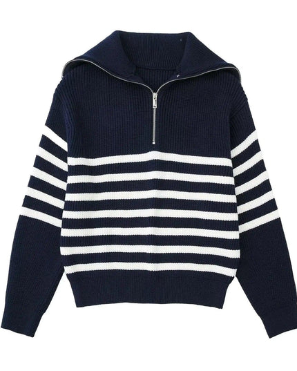 Striped Knitted Sweater