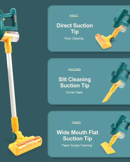 Children Play House Cleaning Vacuum Cleaner Toys