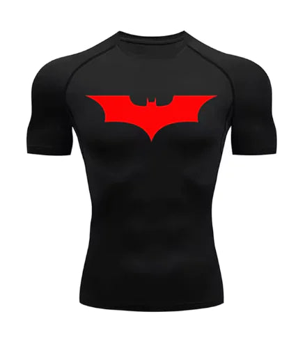 Long Sleeve Compression Batman T-Shirt