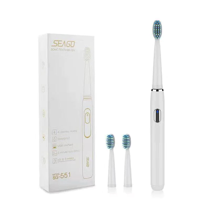 SEAGO Rechargeable Sonic Toothbrush