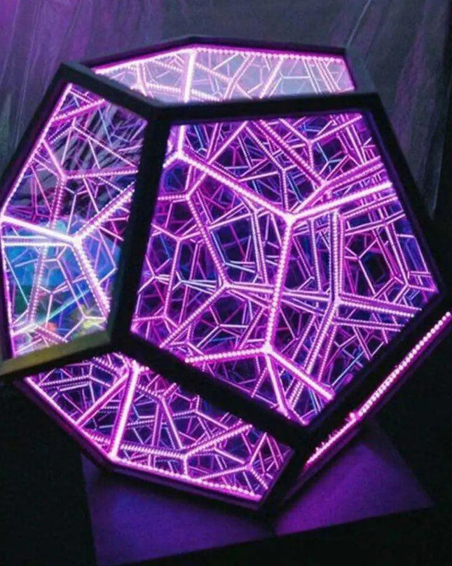 The InfiniteX Dodecahedron Color Art Light