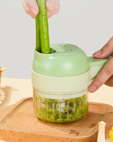 4 In1 Electric Vegetable Cutter