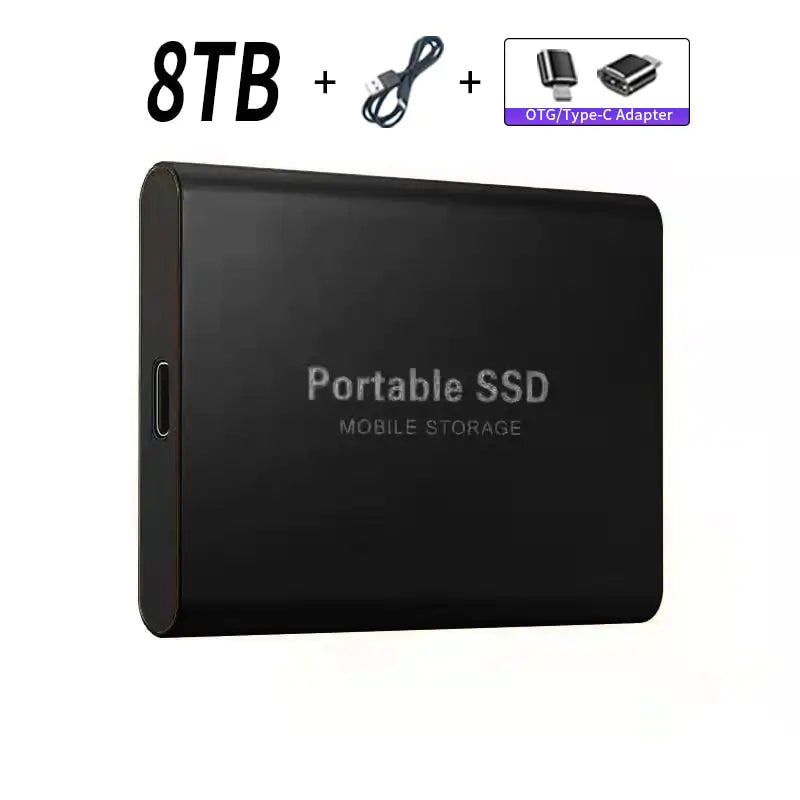 Portable SSD External Storage Hard Disks