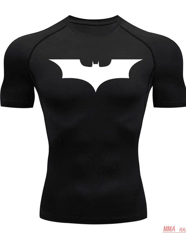 Short Batman Compression Shirt