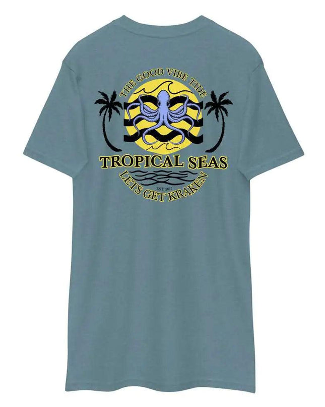 Tropical Lets Get Kraken Octopus T-shirt