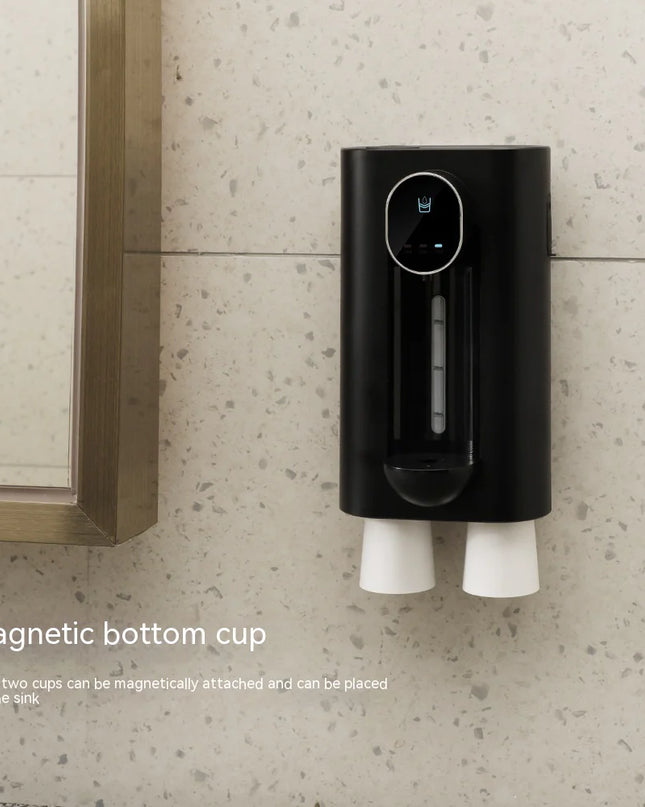 Wall-Mounted Automatic Mouthwash Dispenser