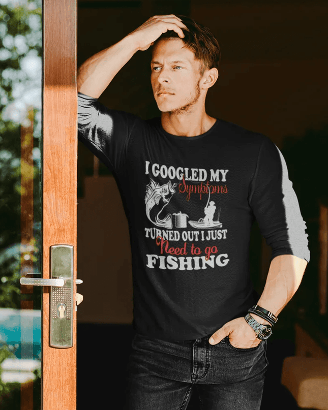 Fishing Symptoms Long Sleeve Shirt