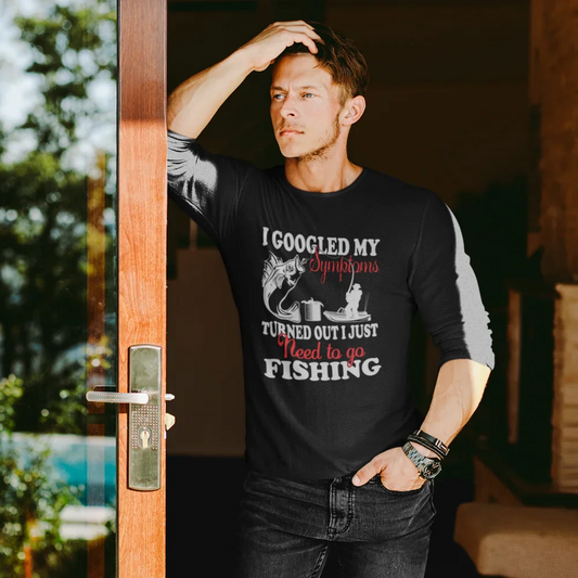 Fishing Symptoms Long Sleeve Shirt