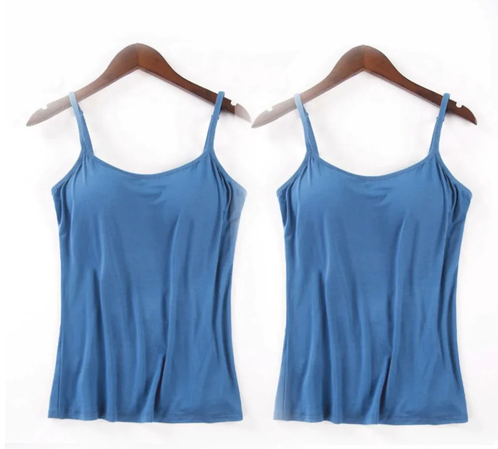 Built-In Bra Sleeveless Yoga Sports