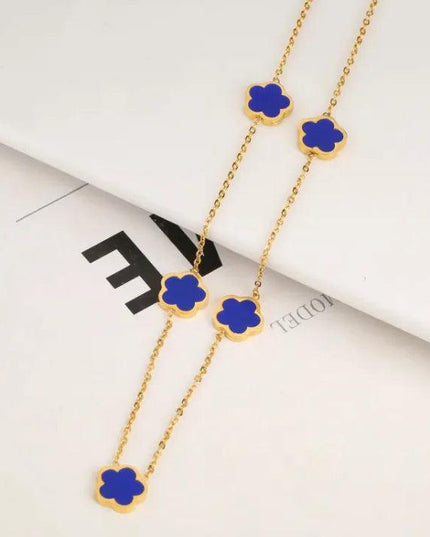 Flora Petal Stainless Jewelry Set