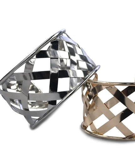 Cuffed Bracelet Silver