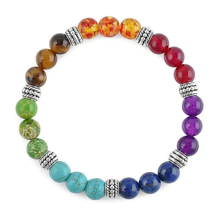 Natural Crystal Healing Anxiety Bracelet