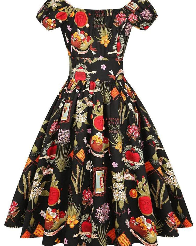 Rockabilly Women Swing Dress
