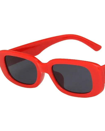 Vintage Travel Small Rectangle Sun Glasses
