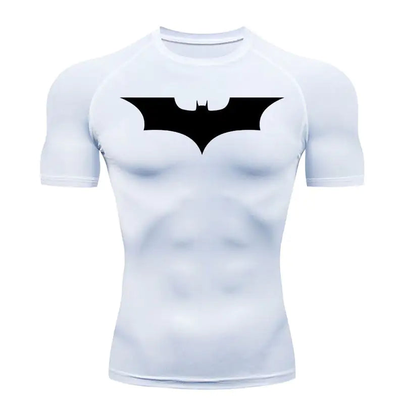 Short Batman Compression Shirt