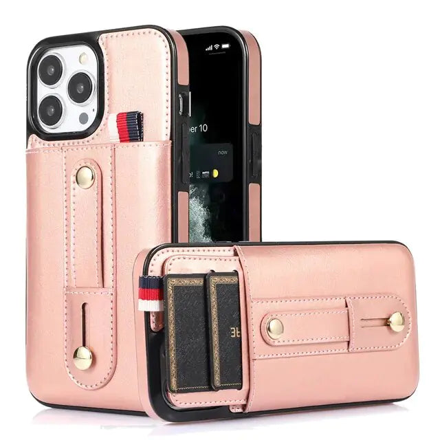 Luxury Leather Phone Case For iPhone