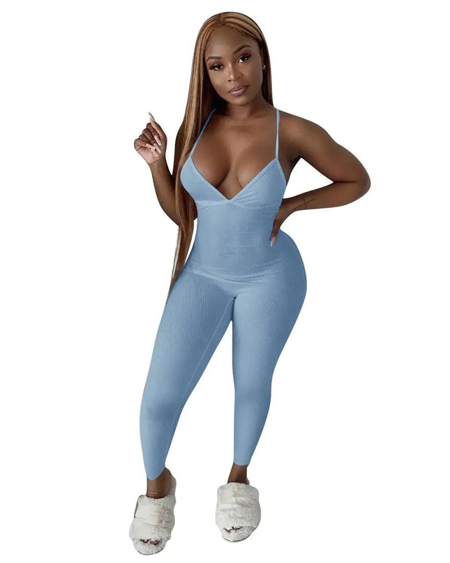 Hollow Out Sexy Jumpsuit