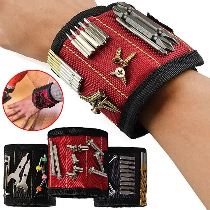 Magnetic Wristband Portable Tool Bag