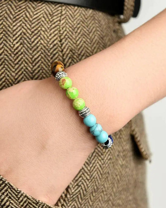 Natural Crystal Healing Anxiety Bracelet