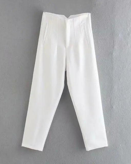 Chic Office Lady Straight Pants