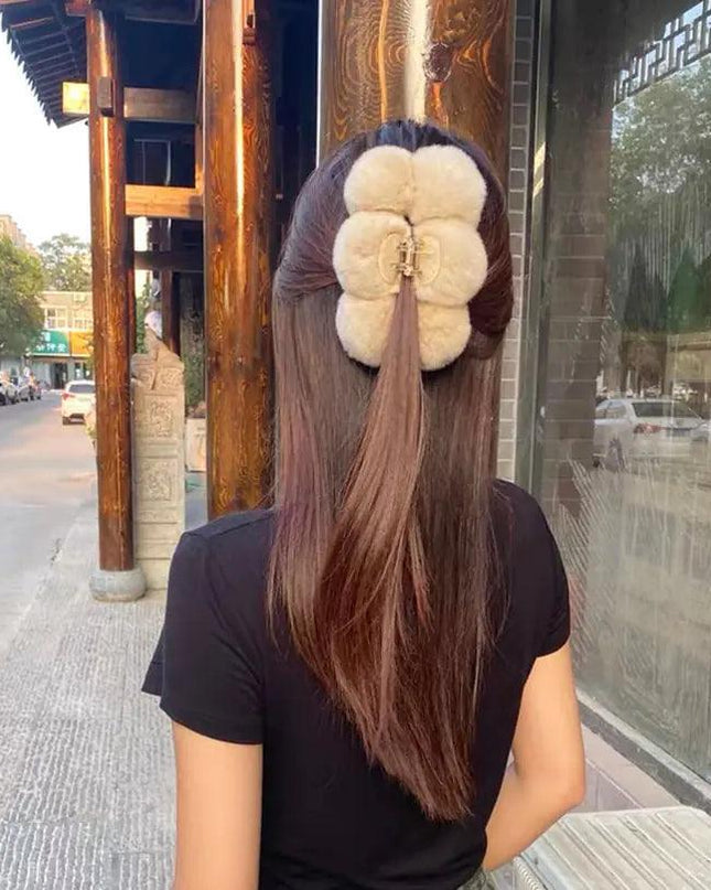 Temperament Rabbit Hair Clip