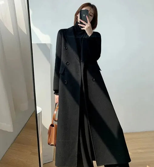 Loose Fit Woolen Coat