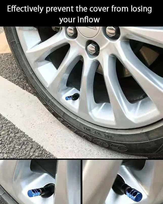 Aluminum Alloy Car Wheel Tire Valve Caps