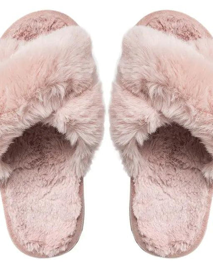 Winter Luxury Fur Slippers