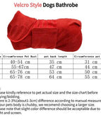 Red Velcro Type / S For Corgi DOG