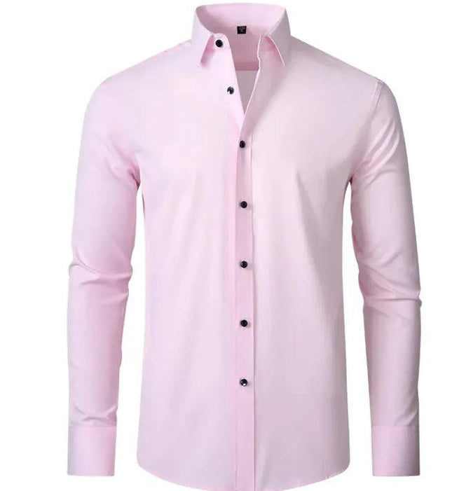 Men's Wrinkle-Free Elastic Business Shirt