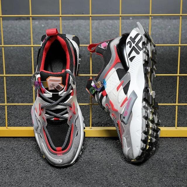 Sneakers Suede Genuine Leather