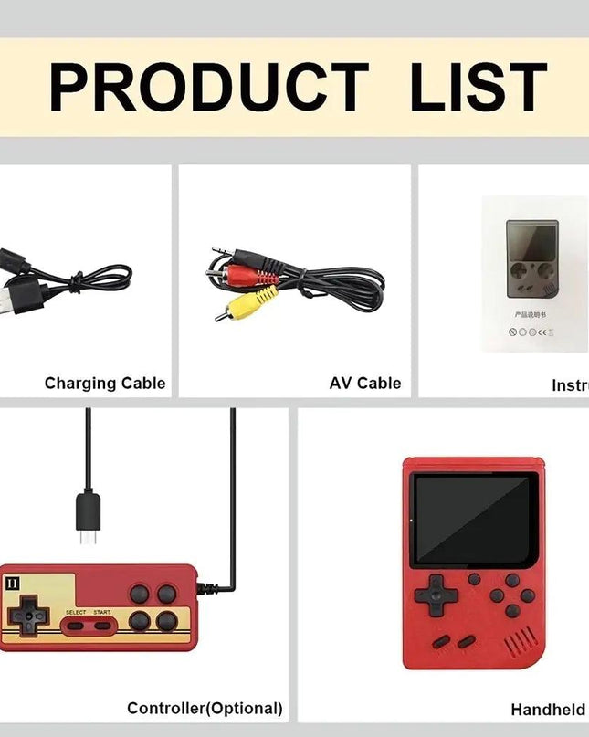 Classic Portable Mini Video Game Console