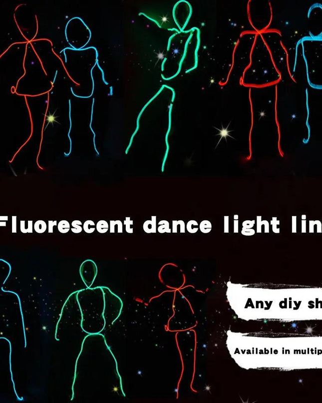 Led Neon Dance Party Atmosphere Decor Lamp RopeTube Waterproof Multicolor Led Strip