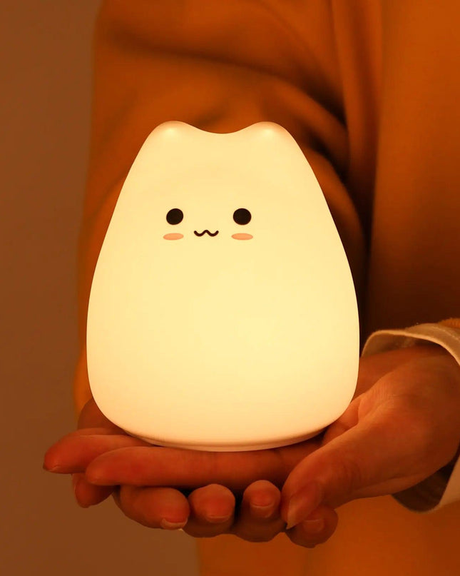 Mini Kawaii Popular Cat Baby Night Lamp