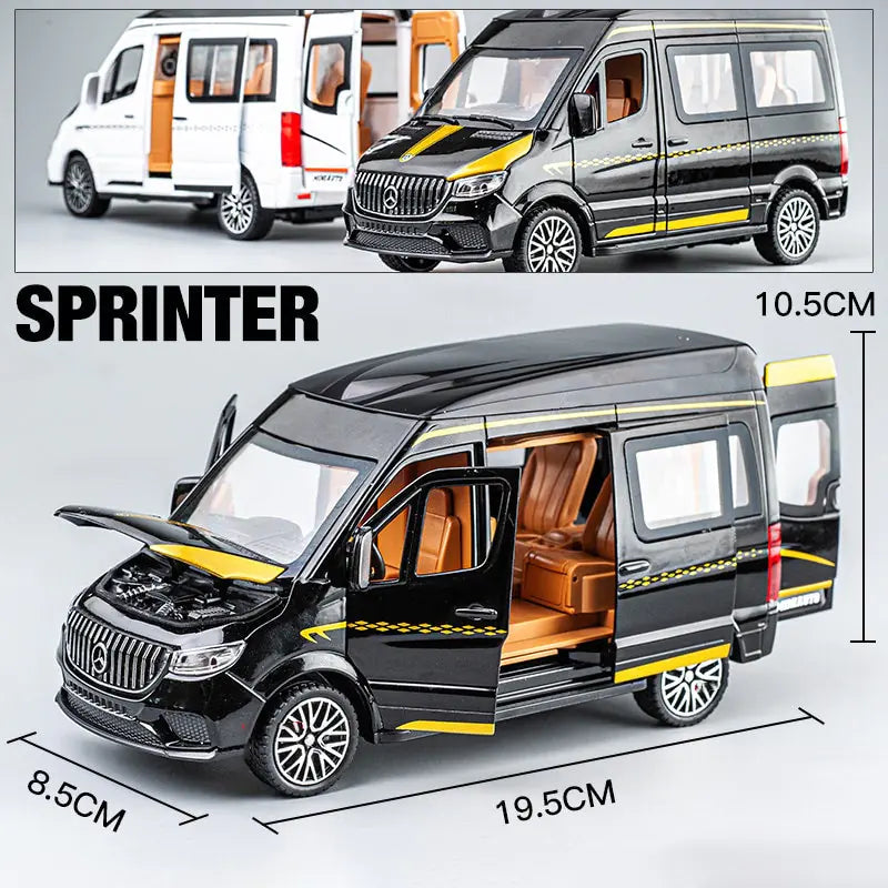 Diecast MPV Model With Light