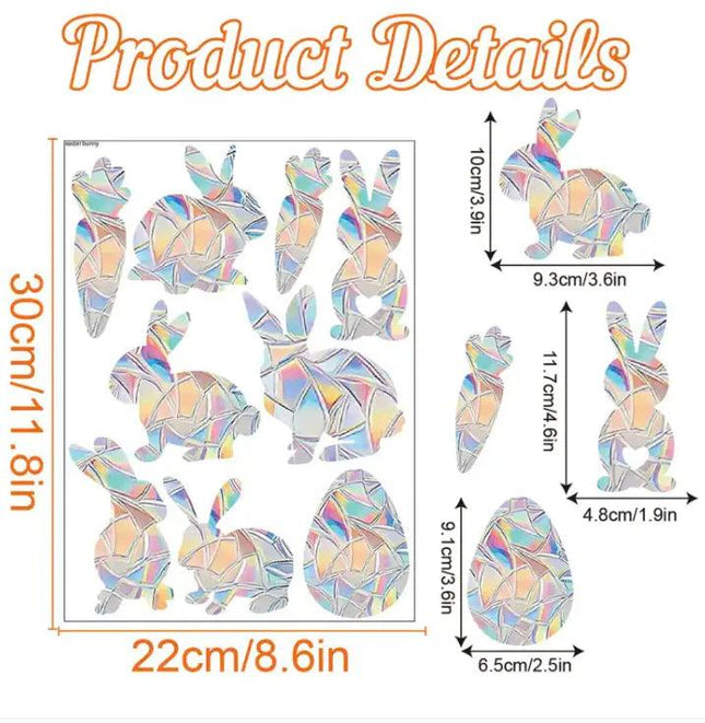 Rainbow Prism Suncatcher Sticker