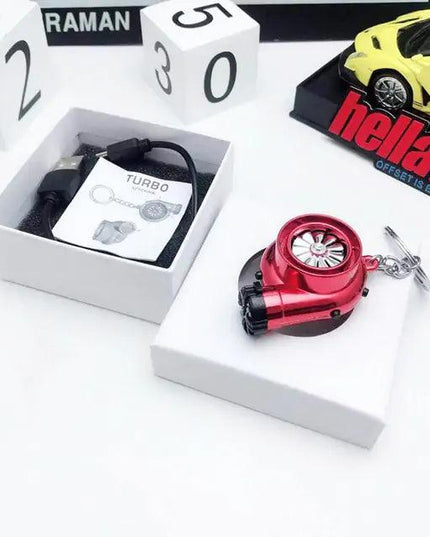 Turbine Lighter EDC Keychain